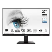 MSI 27" Full HD IPS Monitor, 1920*1080 100Hz IPS Flat Screen HDMI, DP, VGA,Black