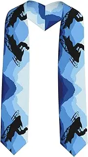 [EdWal] Snowmobile print Graduation Stole and Sash Class for Unisex Adult Honor Stole Honor Stole of 2025