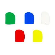 NEW PLASTIC DOUGH SCRAPER 12cm x 8cm Cut Cutter Scrape