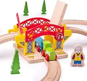 Lifting Bridge - Other Major Wooden Rail Brands are Compatible