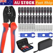 28PCS Crimper Set for Solar Panel Cable Stripper Wiring Connector Crimping Tools