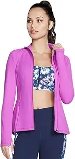[Skechers] Women's Gowalk Jacket, Purple Ray Game Swatch, Medium