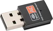 AC600 Wireless USB WiFi Adapter 600Mbps for PC Dual Band Transceiver WiFi Dongle for,OS X,Linux Compact Design