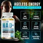 Nicotinamide Riboside x 3 Bottles - 60 Caps, Nad+ TMG, Trans-Resveratrol 1050 mg
