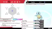 Pokemon Sword and Shield 6iv Shiny Squirtle - FAST DELIVERY!