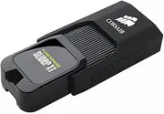 CORSAIR Flash Voyager Slider X1 32GB USB 3.0 Flash Drive - Capless Design Read 130MBs Plug and Play Black CMFSL3X1-32GB