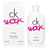 在飛比找PChome24h購物優惠-【Calvin Klein】CK one SHOCK 女性淡