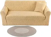 Printed Stretch Sofa Couch Cover for Living Room L Shaped Combination Chaise Sofa Slipcover Home Decor 1/2/3/4 Seats Removable(Color 34,L (190-230cm))