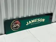 JAMESON IRISH WHISKEY HEAVY DUTY SIGN 800 MM X 200 MM FREE POST
