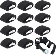 Armastuse 12PCS Tie Down Straps, Heavy Duty Lashing Straps Adjustable Cam Buckle Tie-Down, Lashing Straps Suitable for Car Motorcycle Trailer Luggage Cargo (1M)