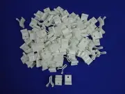 500 Qty Snap Drop Ceiling Track Grid Tile Hook Hinged Signage Banner Supply