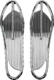 COVINGTONS C1334-C Floorboards - Dimpled - Chrome