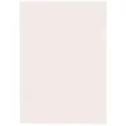 Marbig Ultra A4 Letter Files Clear 100 Pack