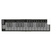 KORG nanoKEY Fold 25-Key Portable MIDI Keyboard - Sand Beige