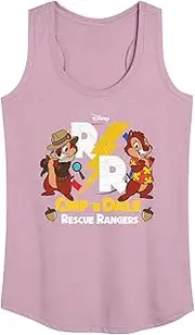 [Disney] Chip 'N Dale Rescue Rangers - Rescue Rangers Design - Women's Racerback Tank Top