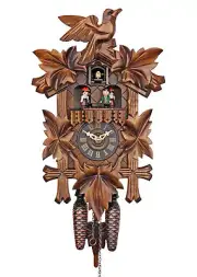 Engstler Quartz Cuckoo Clock - The Traditional Vine Leaves AH 532 QMT NEW