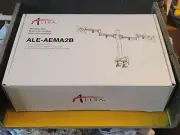 ale-aema2b Dual Monitor Stand Alera monitor arm dual desk mount clamp new unused
