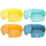 4 Pcs Sponge Holder for Kitchen Hanging Sink Drainer Basket
