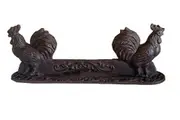 Mr Gecko Boot Scraper Double Sided Cast Iron Chicken Door Stopper Hand Made