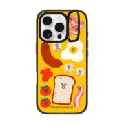 iPhone 16 Pro Impact Ring Stand Case MagSafe Compatible Breakfast iPhone Case by Tess Smith-Roberts