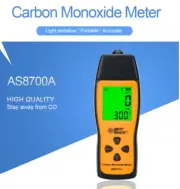 Carbon Monoxide CO Gas Meter Tester Monitor Detector Gauge 0-1000ppm AS8700A -