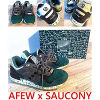 在飛比找蝦皮購物優惠-BLACK極新AFEW x SAUCONY愛因斯坦Shado