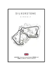 [Namly Design] Poster – SILVERSTONE / CIRCUIT