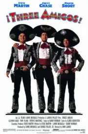 Three Amigos! (1986) original movie poster - single-sided - rolled