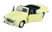 WELLY OLD TIMER 1957 PEUGEOT 403 BEIGE 1:34 DIE CAST METAL MODEL NEW IN BOX