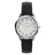 TIMEX 天美時 Easy Reader 30毫米銀色錶殼 環保永續錶帶手錶(白x黑TXTW2W32500)