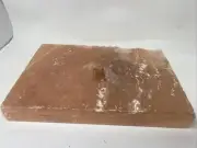 12 x 8 x 1.5 inch Crystal Rock Himalayan Salt Block Plate Slab BBQ Cooking Serv