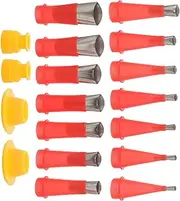 jojofuny Caulking Nozzle Applicator Tool Caulking Finisher Kit for Window Door Sealing