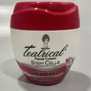 Lot of 5 Teatrical Facial Cream Stem Cell Antiwrinkle Rejuvenate & Restore 3.5oz