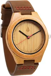 Wooden Watch for Men, Great Japanese Quartz Movement, Analog Stylish Watch with