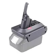 V7 V8 Adapter for 18V Lithium-Ion Battery Convert To for V7 V8 Tool Use for V8 Series GrayBlack