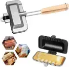 Sandwich Maker Panini Grill Press Hot Pans Double Sided Bread Toasters Non-Stick