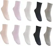 HOODANCOS 5Pairs Maternity Socks for Foot Protection Lightweight Stretchy Design Comfortable for Walking Running Suitable for Elderly Postpartum Use