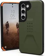 Urban Armor Gear Civilian Samsung Galaxy S23 Case [Officially Designed for Samsung Certified, Wireless Charging Compatible Cover, Drop-Resistant Mobile Phone Case] Olive Drab
