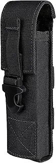 IronSeals Tactical Flashlight Pouch Holster Case Belt Pouch, Molle Organizer Pouch Mini Scissor Pouch