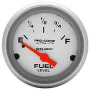 Auto Meter Ultra-Lite Series Fuel Level Gauge 2-1/16" Short Sweep GM 0-30 ohms