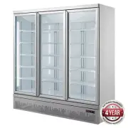 Display / Drinks Fridge 3 Glass Door Bottom Mounted 1530 Litre 1880x710x1990mm