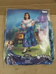 NEW DISNEY ENCANTO MIRABEL DRESS CHILDREN'S COSTUME DISGUISE SIZE S / P (4-6)