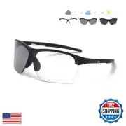 YOBOCO Folding Sports Sunglasses for Men, Cycling Running Glasses for Men Wom