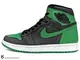 [27.5 CM] 2020 經典復刻款 九孔鞋洞 NIKE AIR JORDAN 1 RETRO HIGH OG PINE GREEN BLACK 黑綠 CELTICS 波士頓 塞爾提克 黑綠腳趾 AJ (555088-030) !