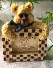 HEARTFELT COLLECTION - SMALL PICTURE FRAME FOR 1.5 X 2" PHOTO - TEDDY BEAR