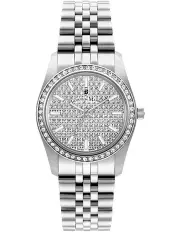 [Jacques Du Manoir] Swiss Inspiration Glamour Stainless Steel Watch in Silver