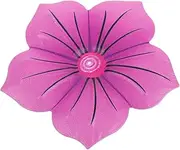 HAPINARY Elegant Iron Flower Wall Art Modern Metal Wall Decor for Office Minimalist Home Decor Wall Accent