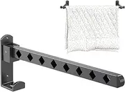 Wall Mounted Clothes Airer - Clothes Drying Rack, Foldable Wall Drying Rack | Adjustable Wall Drying Rack, Durable Clothes Drying Rack Wall Mounted For Home Use, Wall Drying Rack For Easy Storage