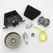 SUOKA Clutch Drum Air Filter Spark Plug Fit for Partner 350 351 370 371 382 390 Fuel Filter Line Hose Chainsaw Spare Parts