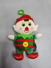 Santa's Elf Plush Keychain Figure Backpack Clip Christmas